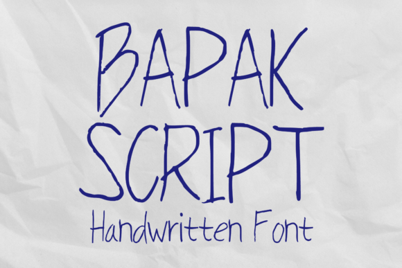 Bapak Script Review: A Versatile Thin Handwritten Font for Branding