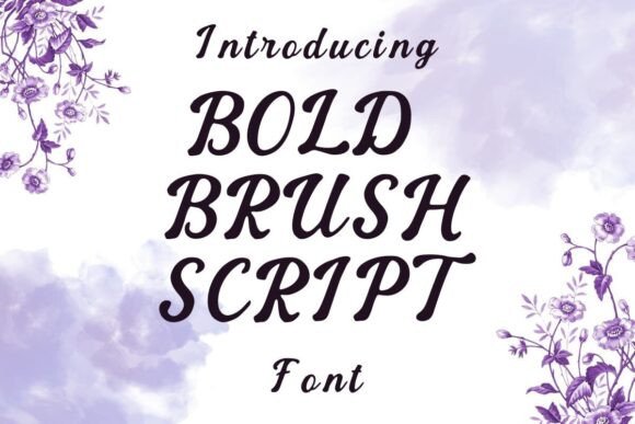 Bold Brush Script: The Dynamic Typeface for Handmade Branding