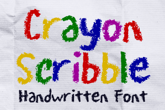 Crayon Scribble Typeface Review for Playful Campaigns