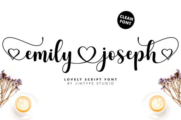 Emily Joseph: A Romantic Script Font for Handmade Brands