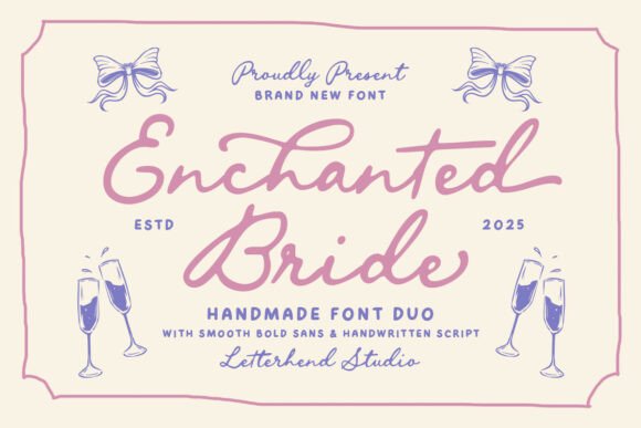 Enchanted Bride: The Perfect Script Font for Boutique Branding