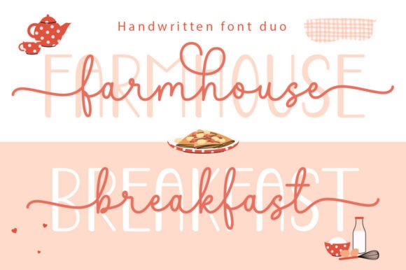Farmhouse Breakfast Duo: A Practical Font Choice for Campaign Clarity