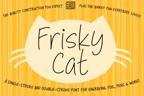 Frisky Cat: A Playful Handwritten Font for Modern Web Design
