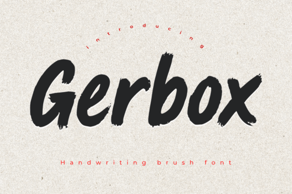 Gerbox Typeface Review: A Bold Script for Modern Editorial Design