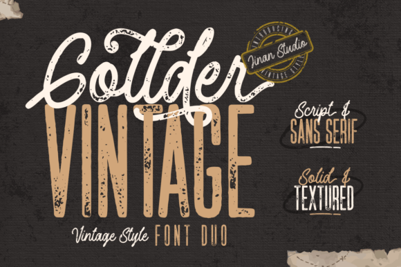 Gollder Vintage Duo: A Timeless Typeface for Editorial Design