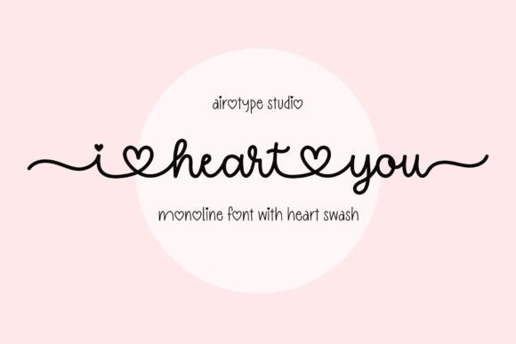 I Heart You: A Charming Handwritten Font for Crafters and Sellers