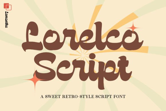 Lorelco Script: A Retro Typeface for Handmade Branding