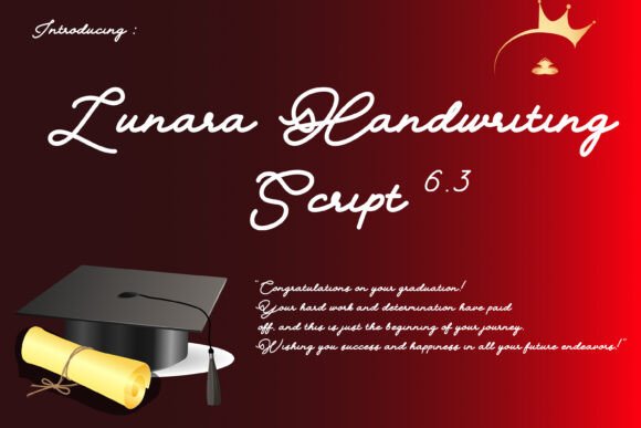 Lunara Handwriting Script 6.3 Design Review