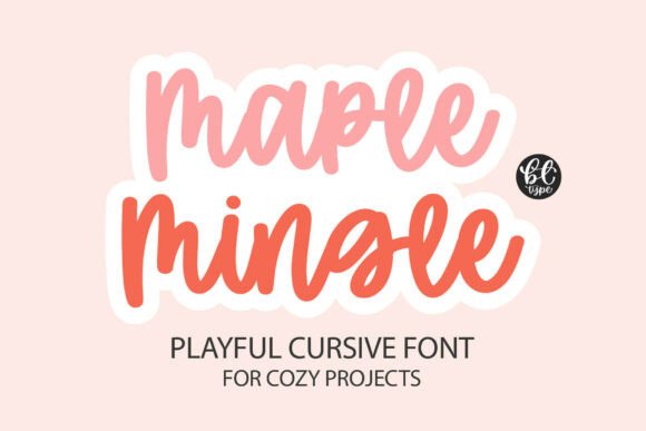 Maple Mingle: A Playful Script Font for Modern Web Design