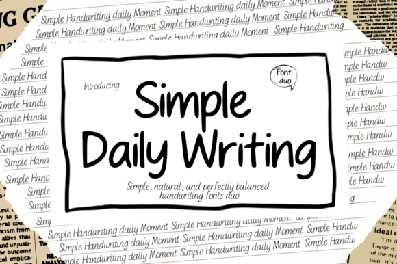 Simple Daily Writing Typeface: A Maker’s Honest Review