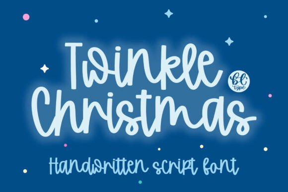 Twinkle Christmas: A Playful Script Font for Festive Editorial Design